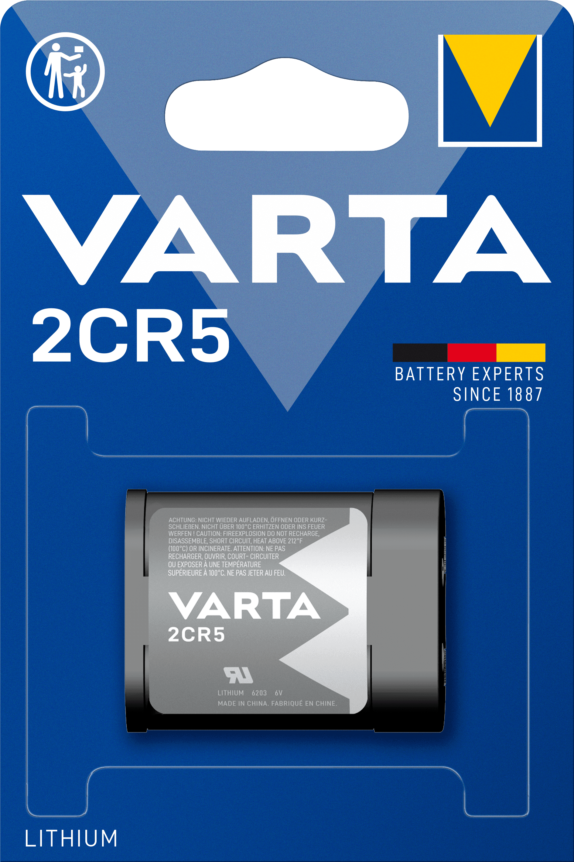 VARTA Lithium Cylindrical — это профессиональные литиевые элементы с высокой производительностью и длительным сроком службы. Надёжно работают в экстремальных условиях (от -20°C до 70°C), идеально подходят для камер, фотовспышек, фонарей и устройств Smart Home. Обеспечивают стабильную подачу энергии и хранят заряд до 10 лет.\r
