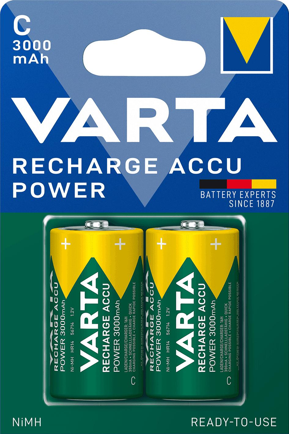 Аккумуляторы VARTA Recharge Accu Power подходят для всех типов устройств — от с низким до высоким энергопотреблением. Они готовы к использованию сразу после покупки, не имеют эффекта памяти и сохраняют до 75% заряда через 12 месяцев. Универсальны, долговечны и совместимы со всеми зарядными устройствами и приборами.\r