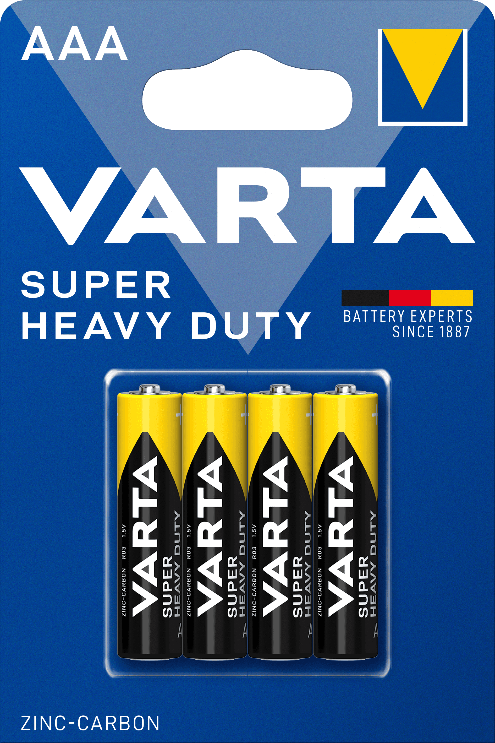 VARTA Super Heavy Duty батарейки обеспечивают надежную работу устройств с низким энергопотреблением, таких как настенные часы, будильники и пульты. Это доступное решение с гарантией качества и сроком хранения до 3 лет. Батарейки представлены в новой премиальной упаковке с ярким дизайном.\r
