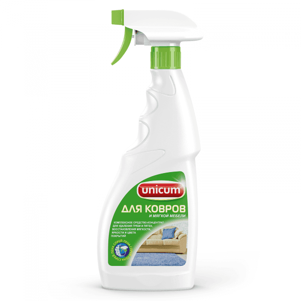 Современное концентрированное средство для комплексной чистки ковров, ковровых покрытий, обивки мягкой мебели и текстильной обивки автомобиля. Легко удаляет повседневные загрязнения, пятна и нейтрализует неприятные запахи. После обработки средством остаётся слой, защищающий от загрязнений и облегчающий последующие очистки.\r\r