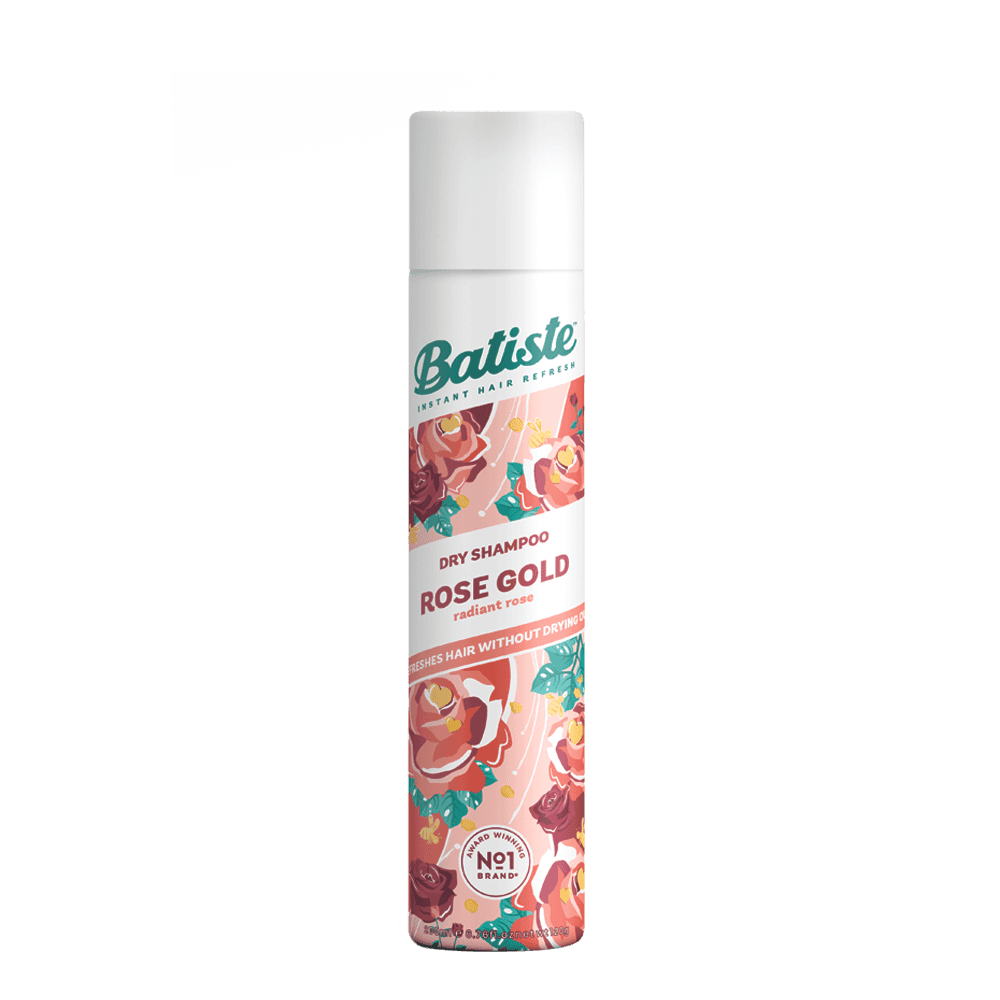 Сухой шампунь Batiste Original с ароматом розы быстро очищает и освежает волосы. Сухой шампунь устраняет жирность корней, придавая скучным и безжизненным волосам необходимый блеск, без использования воды.