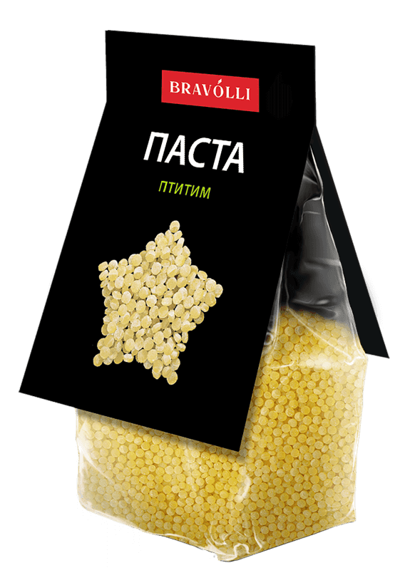 Мелкая паста из твердых сортов пшеницы.