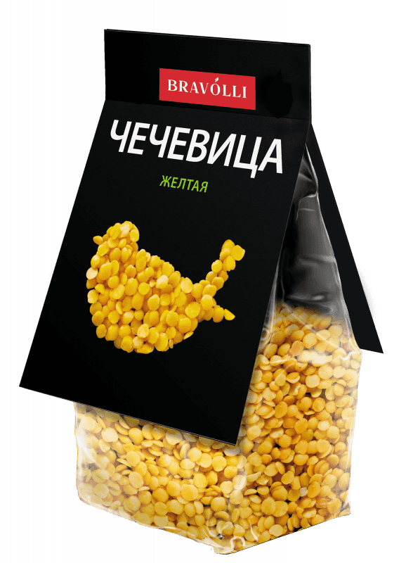 Чечевица без оболочки, варится всего 10-15 минут. Идеальна для супов.