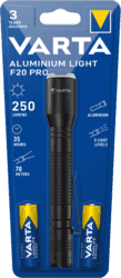 Современные и прочные фонари VARTA Aluminium Lights Pro — идеальный выбор для повседневного использования. Ударопрочный корпус из матового алюминия с текстурированной поверхностью обеспечивает надежное сцепление. Модель F20 Pro оснащена функцией точечной фокусировки для точного или широкого освещения.\r