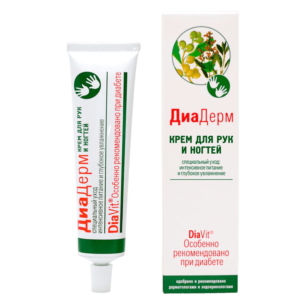 Крем интенсивно смягчает, увлажняет и питает сухую кожу рук и ногти. Специальный состав нормализует состояние тканей, восстанавливает защитную функцию кожи. Разработан специально для ухода кожей при сахарном диабете, но является эффективным продуктом и для людей со схожими проблемами с кожей.