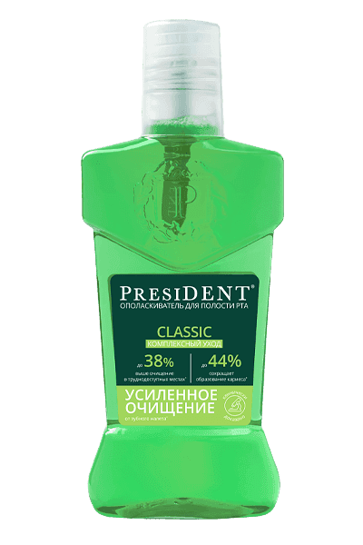 Освежает полость рта, укрепляет эмаль, служит дополнительной профилактикой кариеса и обладает деликатным антибактериальным действием. При разбавлении 1:5 может быть использован как жидкость для ирригатора.